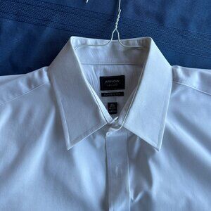 Men's Dress Shirt Arrow White Size 15 1/2